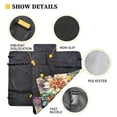 thumbnail image 5 of Pzuqiu Mandala Flower Dog Car Seat Cover for Back Seat Scratchproof Waterproof Pet Backseat Covers Large Space with Dogs Bandanas Handkerchief Hanging Car Carbage Bag, 5 of 6