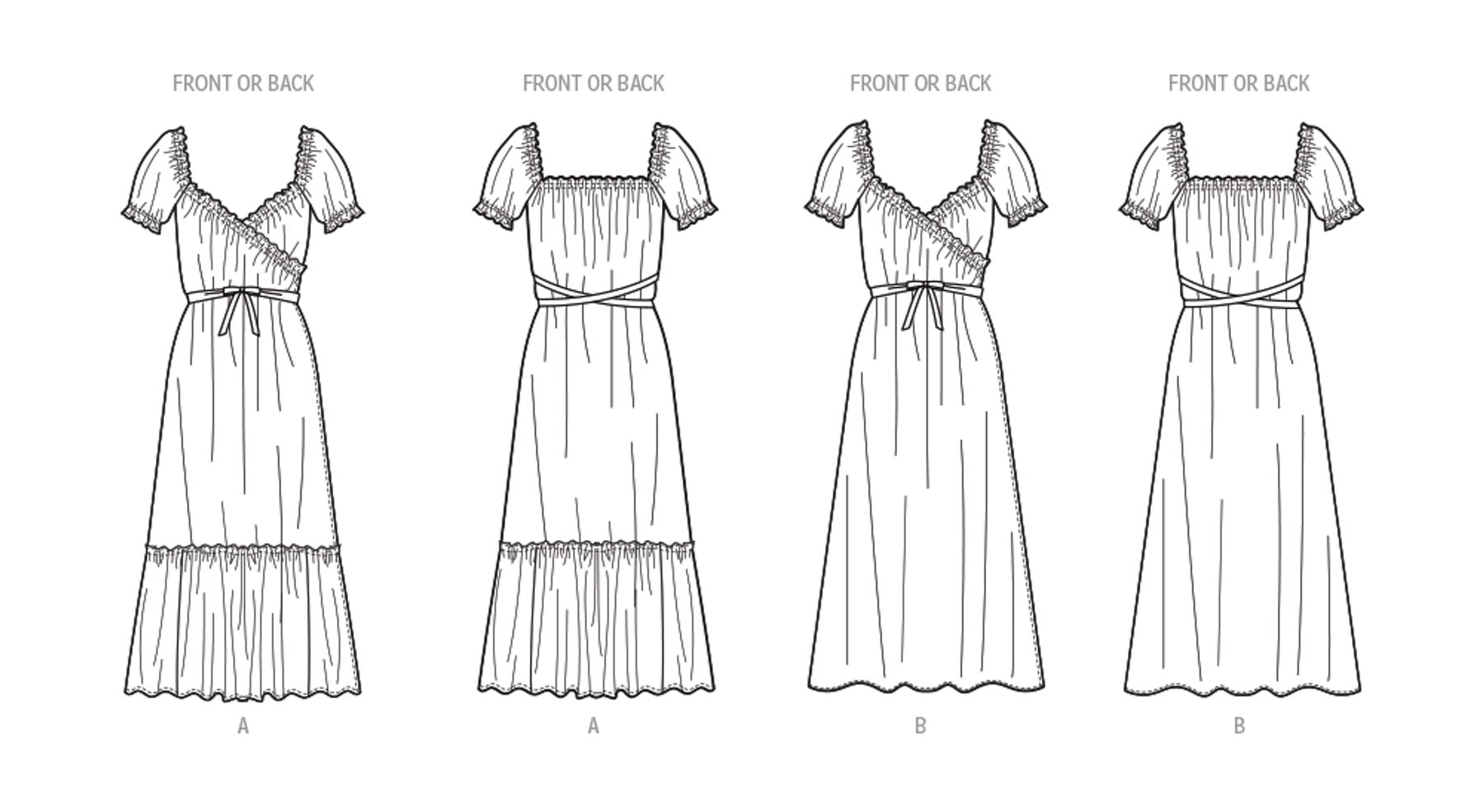 jeans dresses for women Pansy Scoop Neck Flounce Hem Maxi Dress Denim