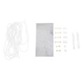 thumbnail image 3 of Cable de datos Baoblaze Juego de adhesivos protectores de cables para auriculares 7 8 Plata, 3 of 8