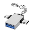 thumbnail image 2 of Type-c 2-in-1 Converter Storage Device Otg Adapter for Phone, 2 of 8