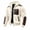 Beige, variant on Men's Warm Winter Coats Thick Fleece Lined Hooded Jackets Faux Leather Spliced Zip up Bomber Coat Plus Size Casual Outerwear with Pockets
