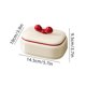 thumbnail image 3 of Cute Bowknot Soap Dishes With Lid Dustproofs Selfs Draining Soap Holders With Cover Decorative Bathroom Soap Tray For Home Kitchen Shower Gym Travel, 3 of 8
