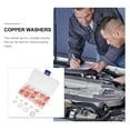 thumbnail image 3 of BESTYASH 1Set Copper Crush Washer Assortment Oil Drain Plug Gasket Set for Fastening and Sealing Applications, 3 of 6