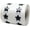 Black, variant on Metallic Rose Star Stickers, 1/2 Inch Wide, 1000 Labels on a Roll