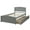 gray, variant on Irene Inevent Bed Frame Wooden Mattress Foundation 2 Storage Drawers Headboard Platform Bed for Bedroom, White