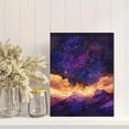 thumbnail image 2 of Galaxy Starry Sky Decorative Painting/Canvas Art， Perfect for Living Room， Bedroom， Office， Dining Room， Study Room， Hallway， Entryway， Apartment， Dorm， Den， Above Bed， Fireplace， or Gallery Wall., 2 of 8