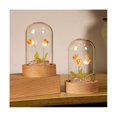 thumbnail image 4 of Tulip Night Light Handmade DIY Material Tulip Girl Living Room Night Light Desktop Light Romantic A, 4 of 4