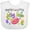 AA-White, variant on Inktastic Aunties Little Jellybean Cute Easter Candy Boys or Girls Baby Bib