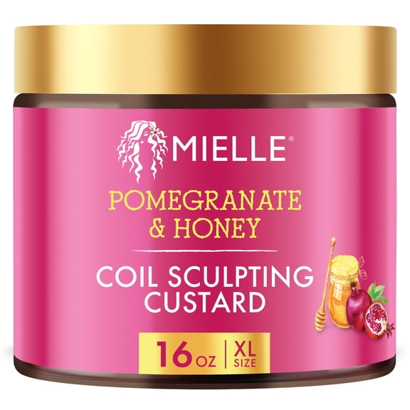 Mielle Coil Sculpting Custard, Pomegranate & Honey, 16 fl. oz