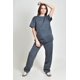 thumbnail image 1 of Conjunto casual blusa + pantalon Roman Fashion /Juvenil, 9006 (Azul marino) azul marino M, 1 of 5