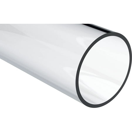 

Clear Lexan Polycarbonate Rigid Round Tube 3/8 ID x 1/2 OD x 24 L (Pack of 4)