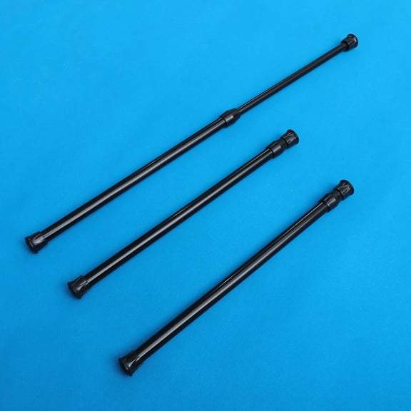 GOOHOCHY Shower Curtain Tension Rod Metal 3pcs Bedroom