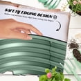 thumbnail image 6 of 6.4' x 2' x 1' Metal Raised Garden Bed Kit, Galvanized Steel Planter Box with Protective Edging, Green, 6 of 11