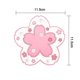 thumbnail image 5 of Sakura Coaster Cherry Blossom Taza de silicona Posavasos Cute Flower Coaster Antideslizante Vajilla de té Posavasos para bebidas Bdliv,11 Feliz Sencillez, 5 of 5