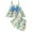 Blue, variant on Piomll Girls Matching Sets Summer Sleeveless Bowknot Strawberry Print Tops Shorts 2 Pcs Athletic Clothes