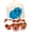 Orange Dog, variant on Dryer Balls  Felt 6 Pack Laundry Fabric Softener,     Sheep  Lint Wrinkle Free Anti Static  Safe ()