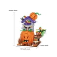 thumbnail image 4 of 762pcs Halloween Pumpkin House Assembly Building Blocks Toys, Micro Particle Assembly Building Blocks, Halloween Gifts For Adults (Without Box), 4 of 5