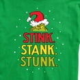 thumbnail image 3 of The Grinch - Stink Stank Stunk - Men's Short Sleeve Graphic T-Shirt, 3 of 5