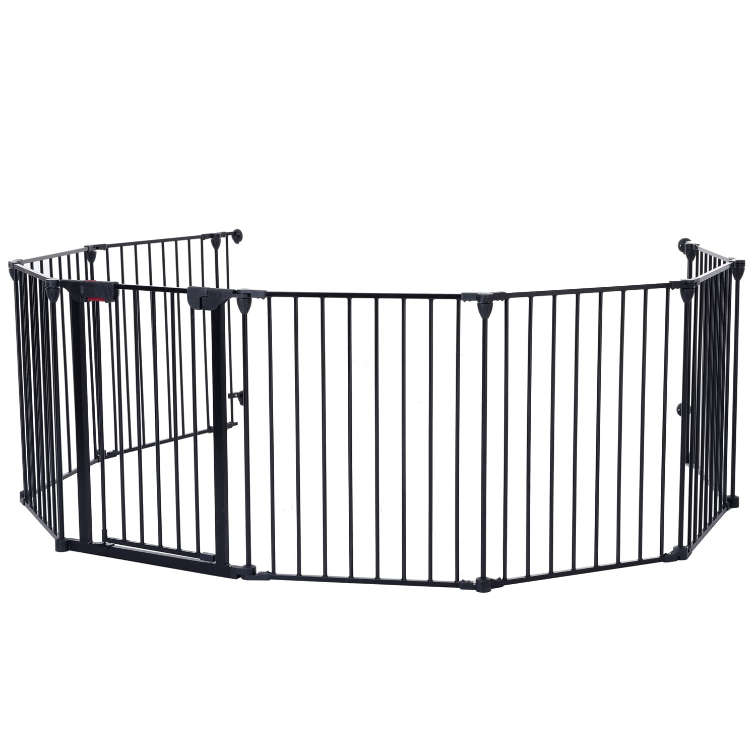 Pefilos 8 Panel Play Yard Dog Playpen for Multiple Sizes of Dog, Designed for Camping, Dog Fences Indoor, Black Pefilos 8 Panel Play Yard Dog Playpen for Multiple Sizes of Dog, Designed for Camping, Dog Fences Indoor, Black
