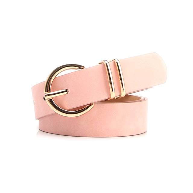 Cinturón con Hebilla Minnieouse para Mujer Rosa