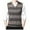 Khaki, variant on Dpytoraw Male Knitted Vest Vest V Neck Sleeveless Padded Sweater Vest