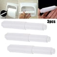 thumbnail image 2 of 3Pcs White Replacement Toilet Paper Roll Holder Roller Spindle Insert-Spring, 2 of 9