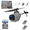 Grey (2 Battery), variant on C127AI RC Helicopter with 1080P Camera, 4CH 2.4GHz Single-Rotor Brushless Military Drone with 6-Axis Gyro & Optical Flow, RTF Remote Control Aircraft for Adults & Beginners