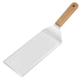 thumbnail image 1 of profesion: Volteador de de material acero Inoxidable de Grado Alimenticio Y para Plancha, Volteador de Hamburguesas para Cocinar a Macarena raspador de plancha, 1 of 5