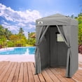 thumbnail image 3 of Flex Ultra Compact 4 Ft. W x 4 Ft. Metal Pop-Up Vented Top Changing Room Canopy Tent, 3 of 10
