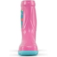 thumbnail image 3 of Unisex Little Kids Rain Boots PVC | Waterproof | Lightweight | Girls Boys (Bulabula Fuchsia 12 Wide Little Kid), 3 of 6