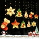 thumbnail image 2 of Cortina de luz navideña, decoración de luz de 3m, ventana navideña, luces navideñas 3d para interiores, lámpara de ambiente colgante, 2 of 5