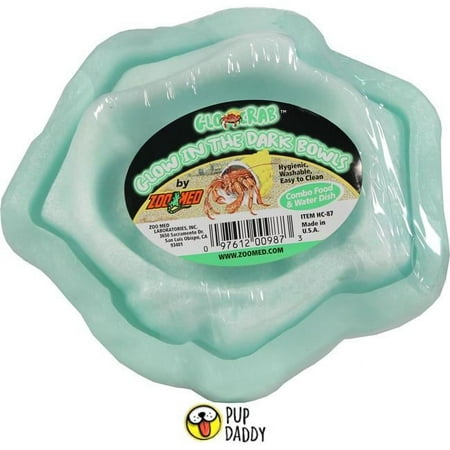 UPC: 0097612009873 | Zoo Med Laboratories HC-87 Hermit Crab Glow Combo Bowl