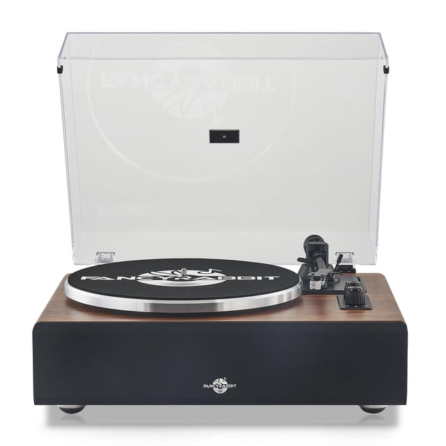 Tocadiscos FancyRabbit H2410-Rosewood con altavoz Bluetooth