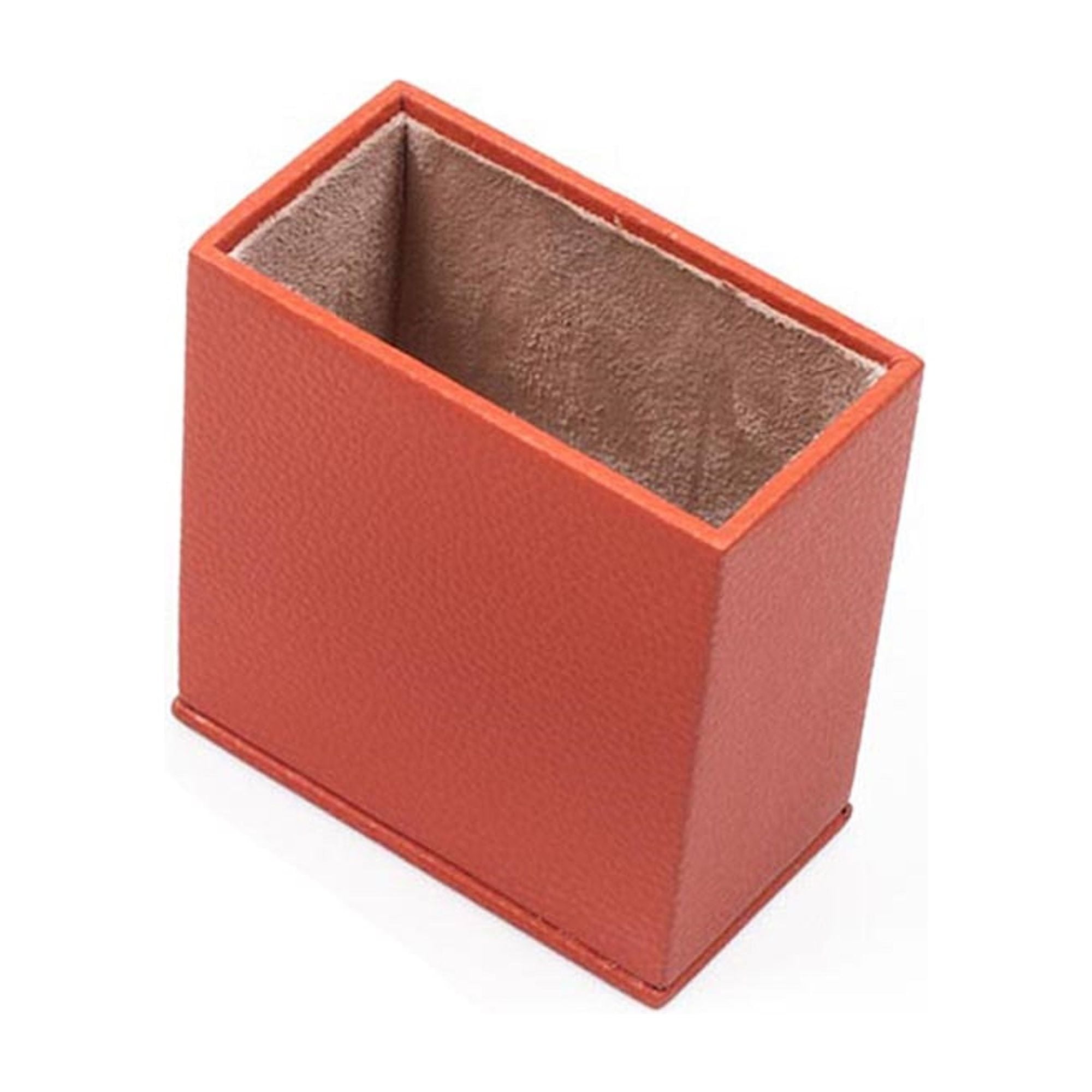 Leather Double Document Tray - Pen Holder - Note Paper Holder -3 Accessories-Desk Organizer - Office Desk Accessories - Desktop Storage - 3 PCS