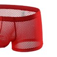 thumbnail image 3 of AnuirheiH Men's Lingerie Boxer Shorts Mesh Breathable Sexy Underpants Clearance, 3 of 3