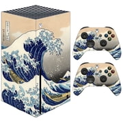 VWAQ The Great Wave off Kanagawa Skin For Xbox Series X Console and Controllers - XSRSX8 [video game]
