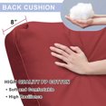 thumbnail image 3 of Outdoor Recliner Replacement Cushions – Fade-Proof, All-Weather Fabric for Wicker Patio Chair, 3 of 10