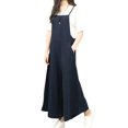 thumbnail image 3 of ZANZEA Ladies Casual Solid Tank Jumpsuit Long Suspender Overalls Bib Pants, 3 of 5