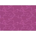 thumbnail image 1 of Ahgly Company Machine Washable Indoor Rectangle Transitional Neon Pink Area Rugs, 4' x 6', 1 of 7