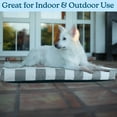 thumbnail image 4 of PETMAKER 36in Water-Resistant Dog Bed with Removable Washable Cover (Gray), 4 of 11