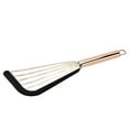 thumbnail image 3 of Fish Spatula, 1pc Fish Turner Spatula Silicone Fish Spatulas for Nonstick Cookware Black, 3 of 8