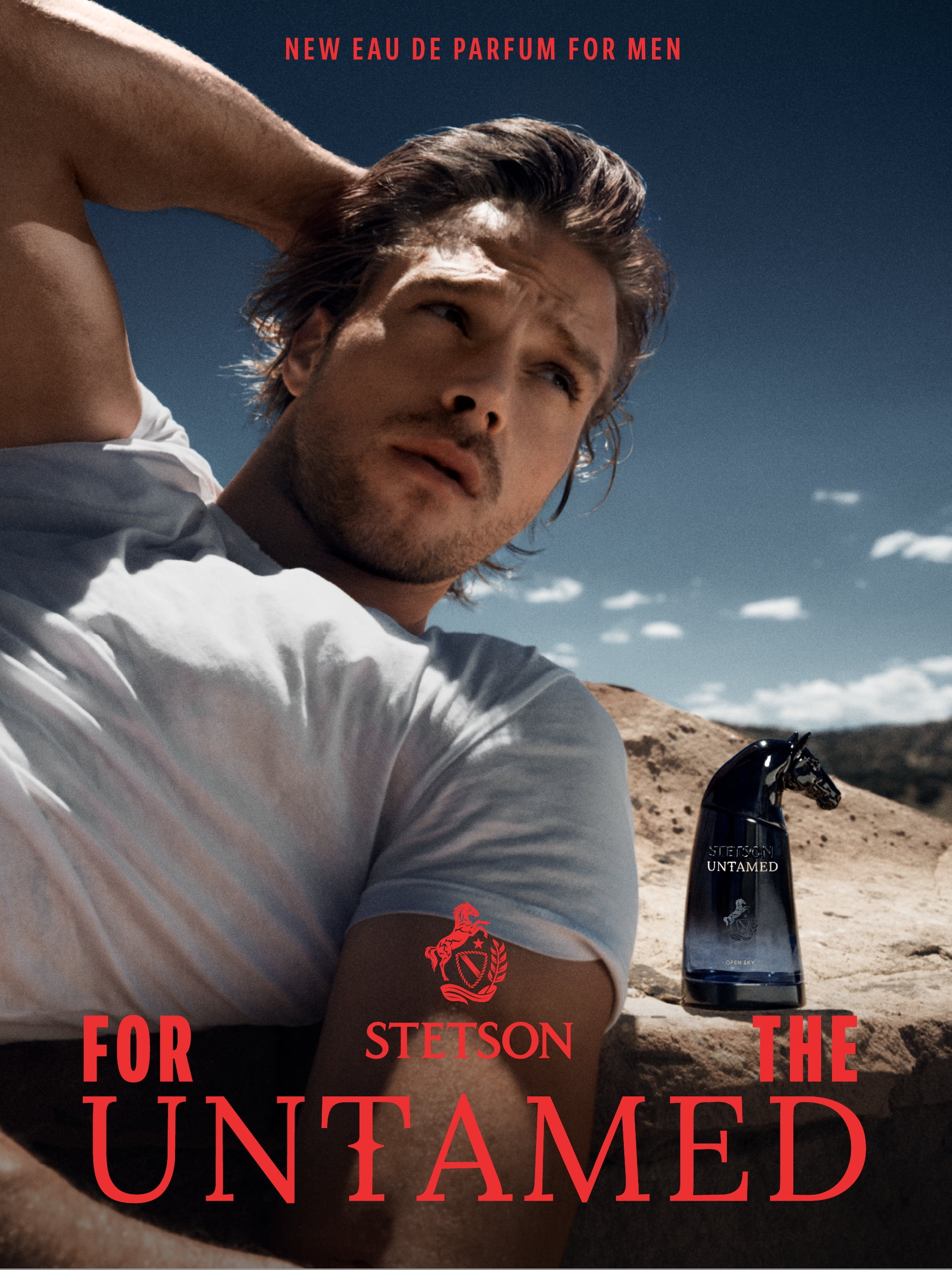 Stetson Untamed Open Sky Body Spray Fragrance for Men, 6.7 fl oz