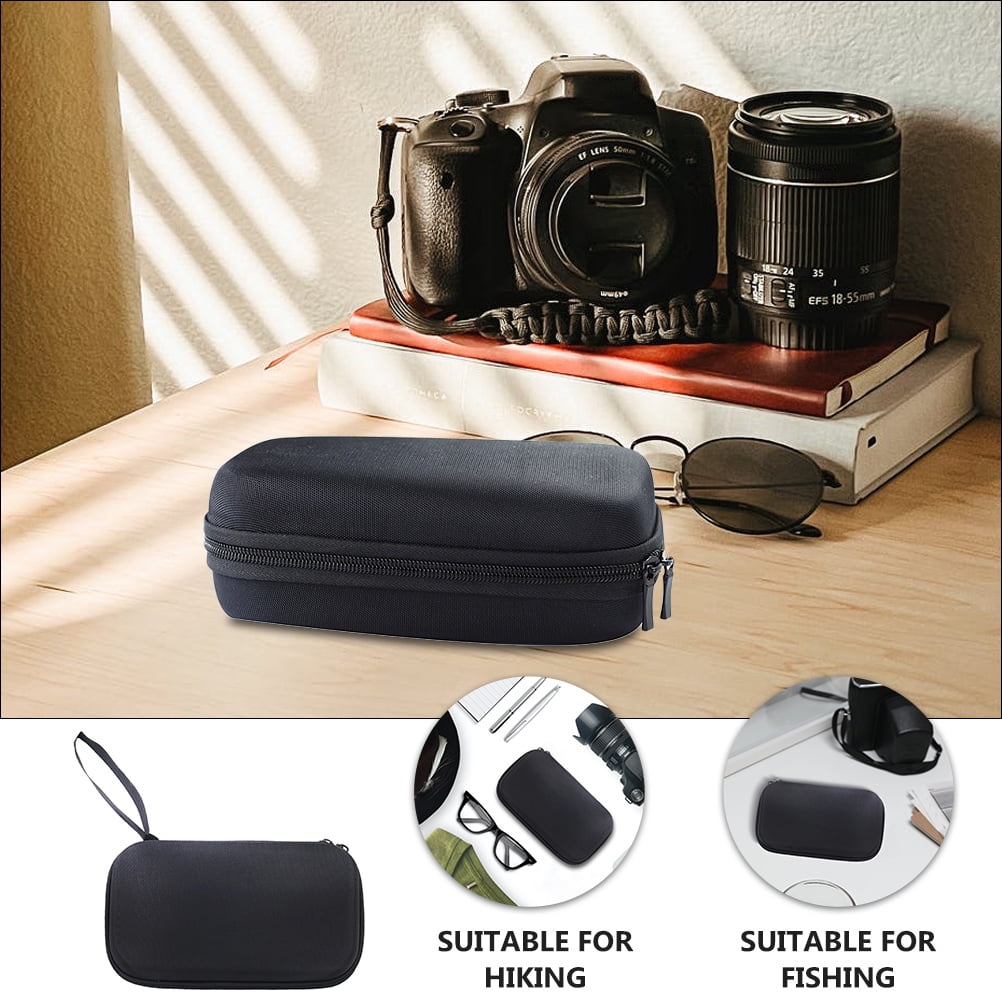 Phenofice EVA Storage Pouch with Oxford Cloth Cover Protective Travel Case for Camera Accessories Cables and Small Gear