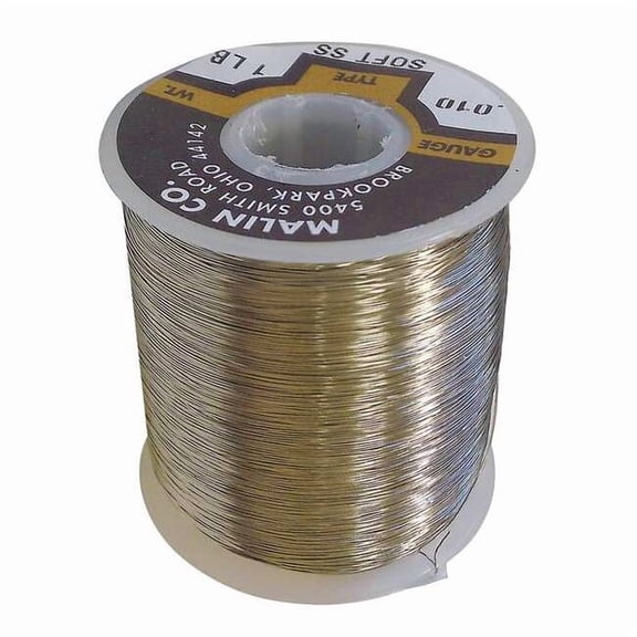 Malin Co Wire,Spool,0.0253 Dia,430.25 ft 01-0253-014S