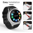 thumbnail image 5 of KOMI Strap Compatible with Gear S3/Gear S3 Classic/Galaxy Watch 46mm/Gear S3 Frontier/Gear 2 R380/Neo R381, Classic Genuine Leather Watch Band Strap for Gear S3, 5 of 8