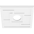 thumbnail image 2 of 20"OD x 5"ID x 7"C x 1"P Knox Architectural Grade PVC Contemporary Ceiling Medallion, 2 of 11