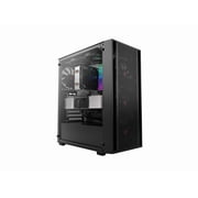 Rosewill ATX Mid Tower Gaming Computer PC Case with Side Tempered Glass, Preinstalled 4 x 120mm PWM Fans, Support Up to 6 x 120mm Fans, 360mm AIO/Radiator, 340mm GPU/VGA, 160mm CPU Air Cooler