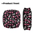 thumbnail image 2 of HELLHERO Pink Ribbon Heart Seat Back Cover Walker Seat Cushion Cover with Waterproof Non-Slip Cover Sun & Dust Protector for The Elderly, 2 of 7