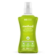 Method Concentrated Laundry Detergent, Coconut + Cactus Water, 53.5 Ounce, 66 Loads