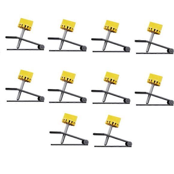 10Pcs Set Manual Tile Locator Wall Tiles Height Regulator Adjustment
